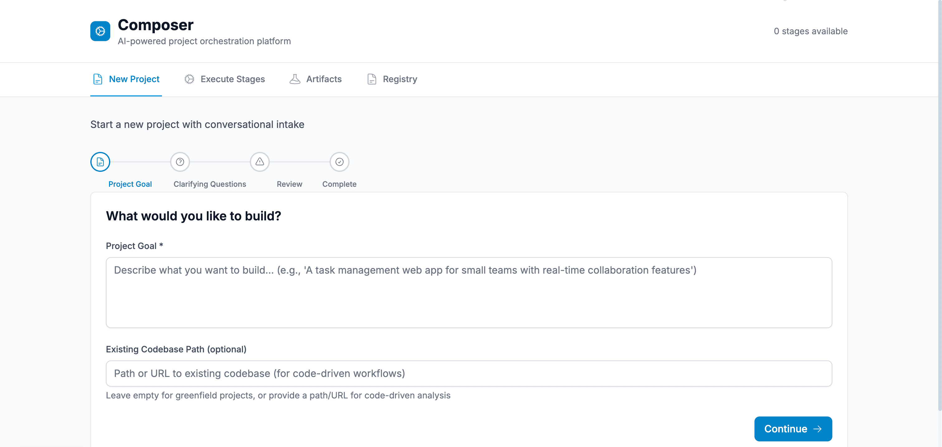 AI Project Orchestration